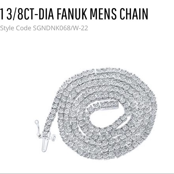 Other - Cerifed Men’s Diamond Chain 18in - 1-1/5cttw SALE!